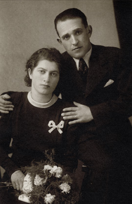 Nikolaj Hiršl with his wife